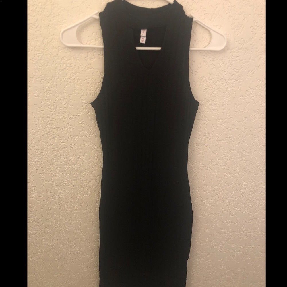 Xhilaration Black Midi Dress
